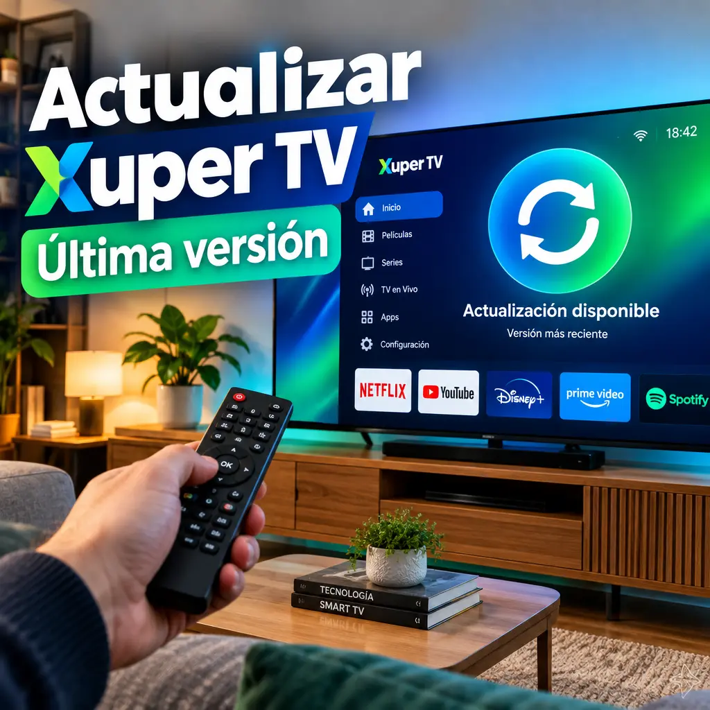 Cómo actualizar Xuper TV a la última versión